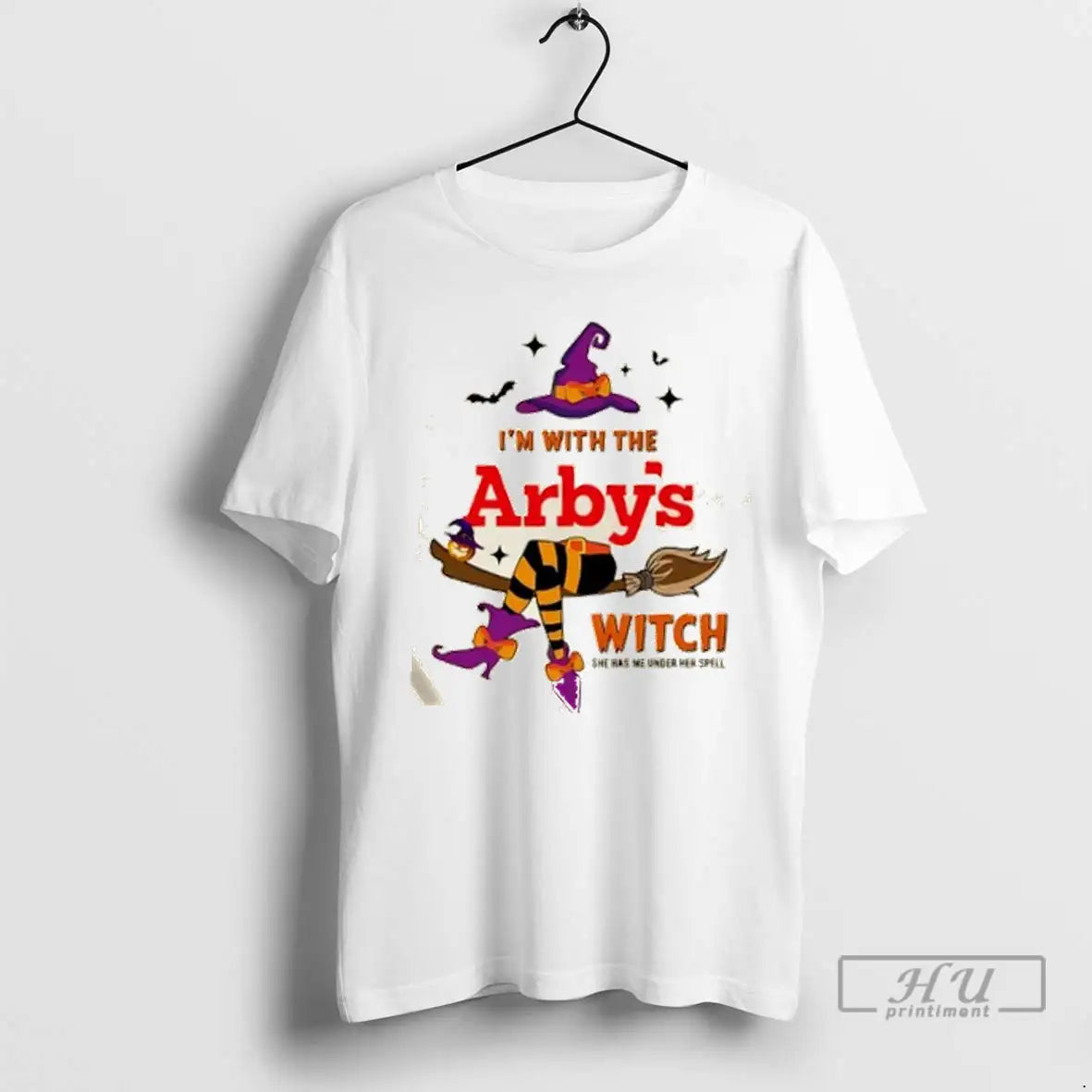 Officials Arbys Im Witch She Has Me Under Her Spell Halloween TShirt