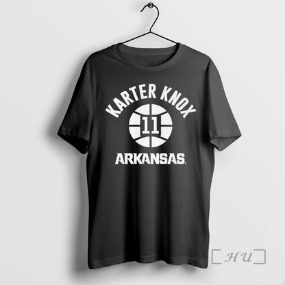 Officials Arkansas Razorbacks Basketball Karter Knox 11 Name Number