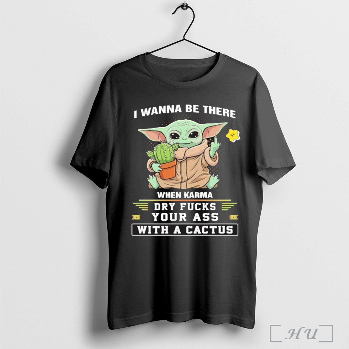 Officials Yoda I Wanna Be There When Karma Dry Fucks Your Ass Hoodie