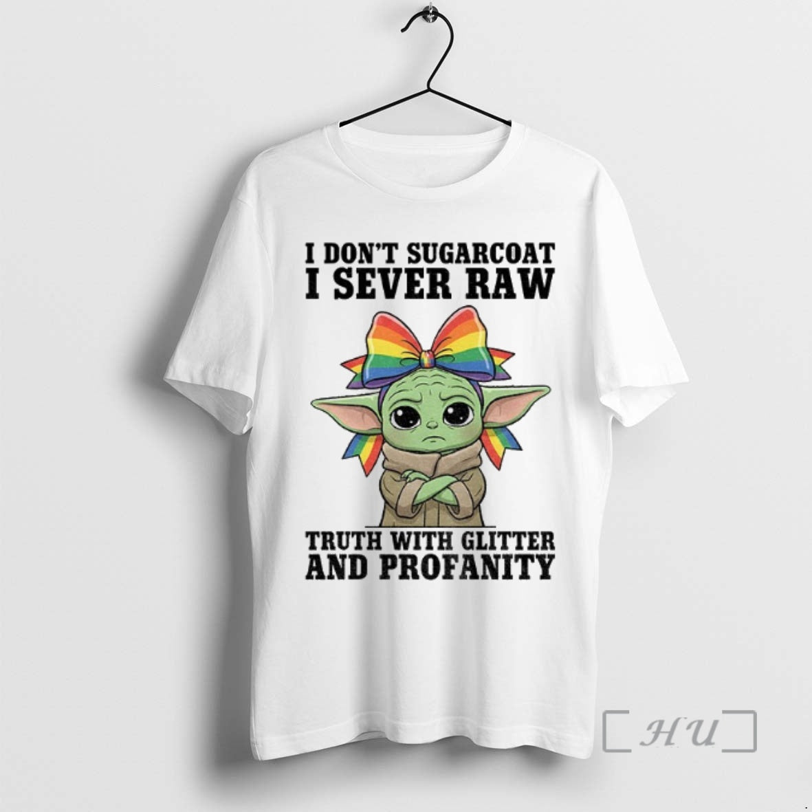Officials Yoda I Dont Sugarcoat I Sever Raw Truth Glitter And