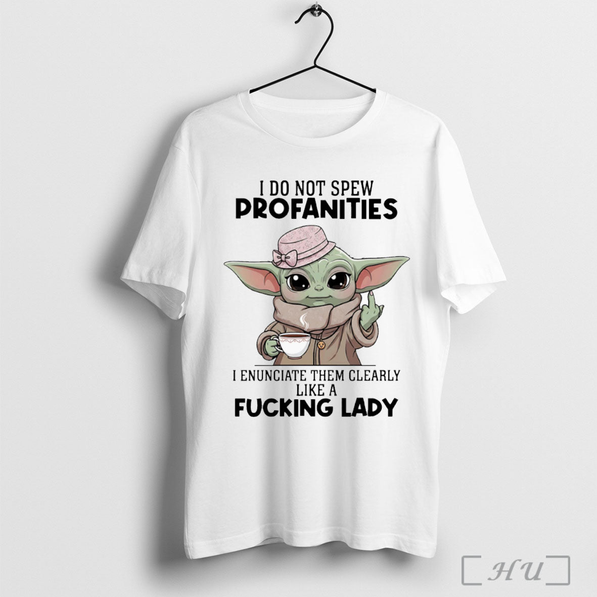 Officials Yoda Middle Finger I Do Not Spew Profanities I Enunciate
