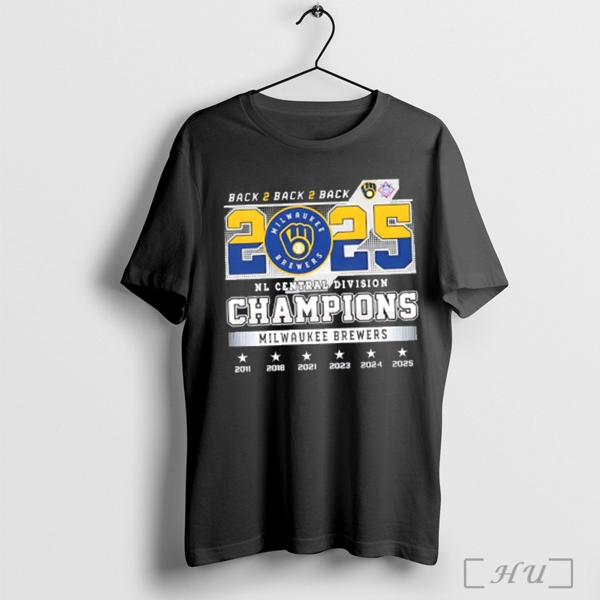 Officials Back To Back To Back 2025 Nl Central Division Champions