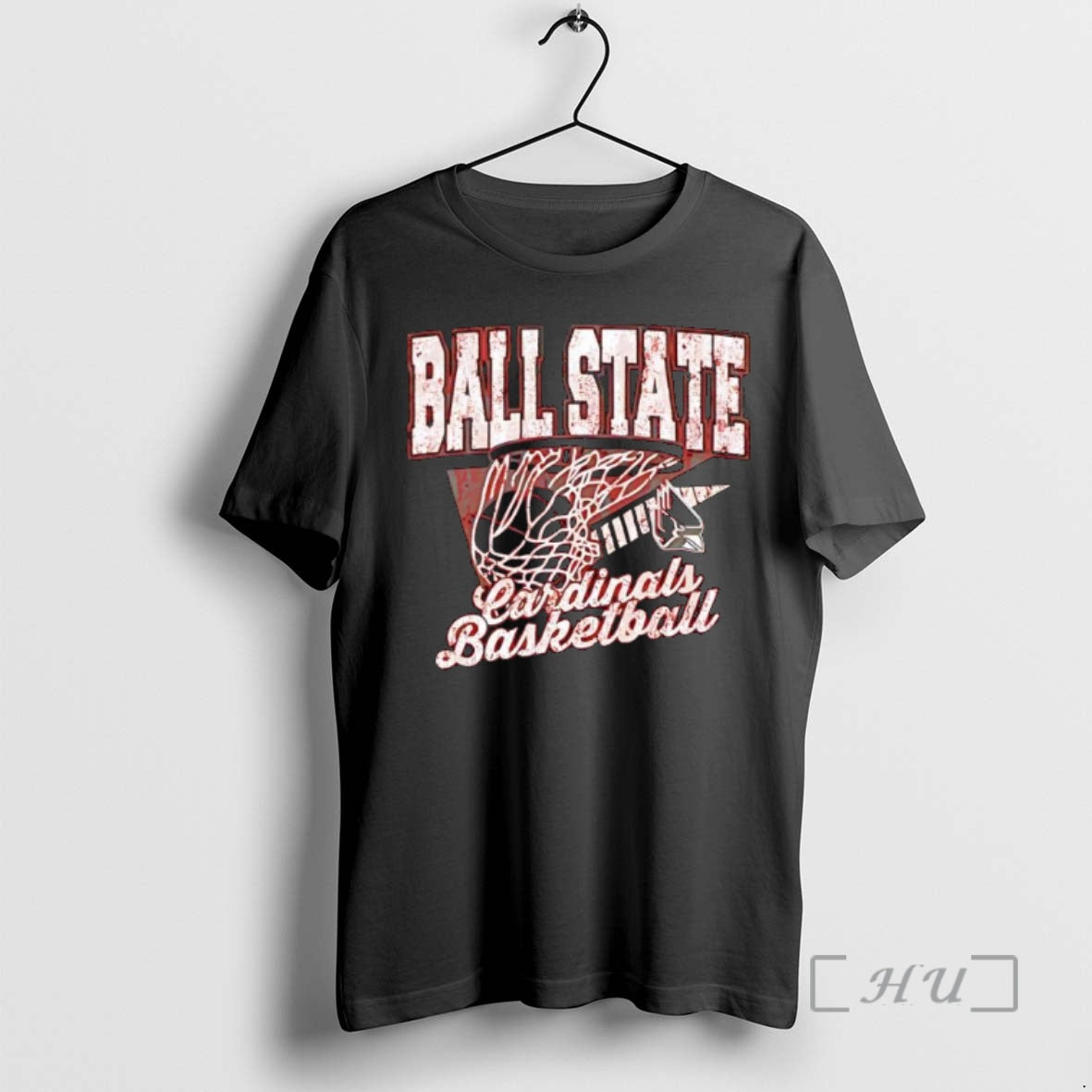 Officials Ball State Basketball Logo Long Sleeve Exclusive Merch