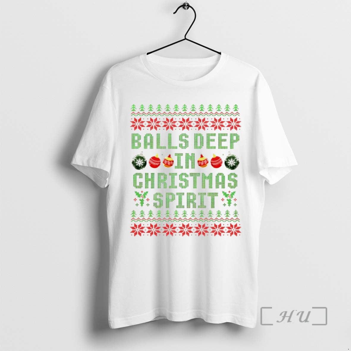 Officials Balls Deep Spirit Merry Sweatshirt Exclusive Art