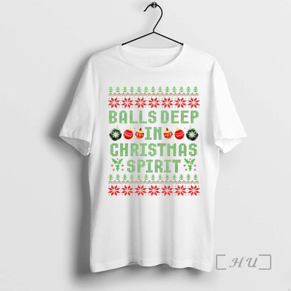 Officials Balls Deep Spirit Merry Sweatshirt Exclusive Art