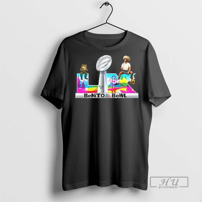 Officials Benito Bowl Puerto Rico Bad Bunny T Shirts Tee Retro Outfit