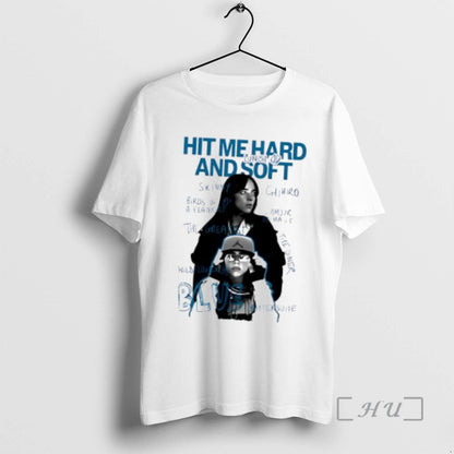Officials Billie Eilish Hit Me Hard Soft Sketchbook Long Sleeve Retro