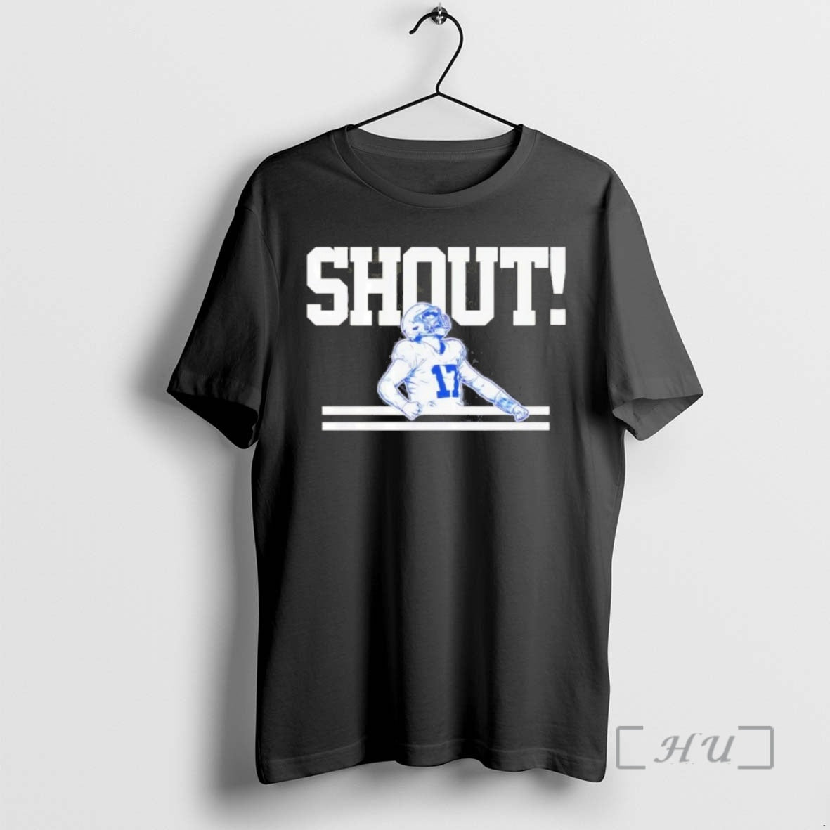 Officials Bills Josh Allen Shout Tee Elegant Collection
