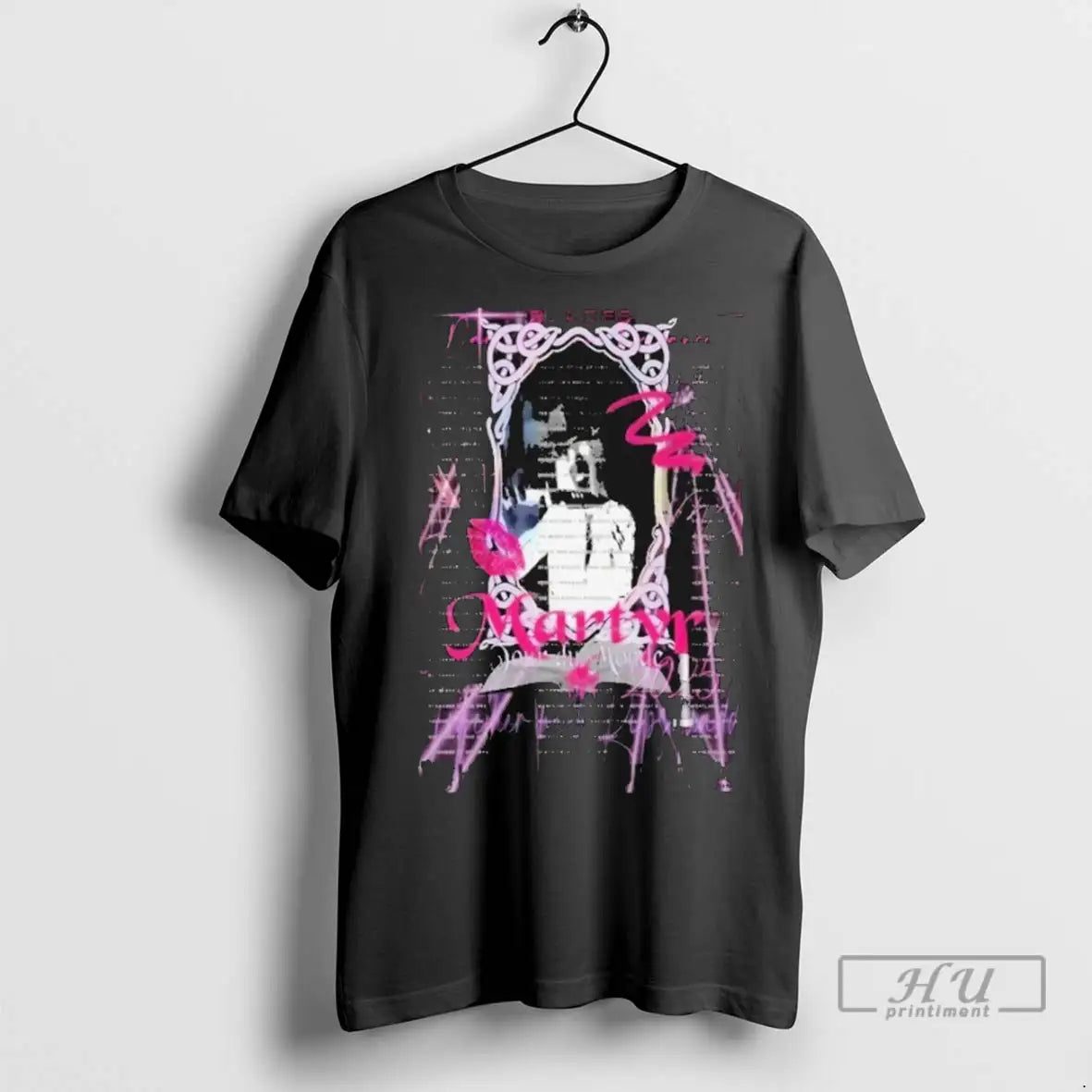 Officials Bladee 2025 Martyr Tour Du Monde T Shirts Shirt Modern Art
