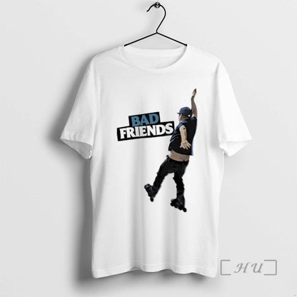 Officials Bobby Falling Roller Skating Bad Friends TShirt Premium