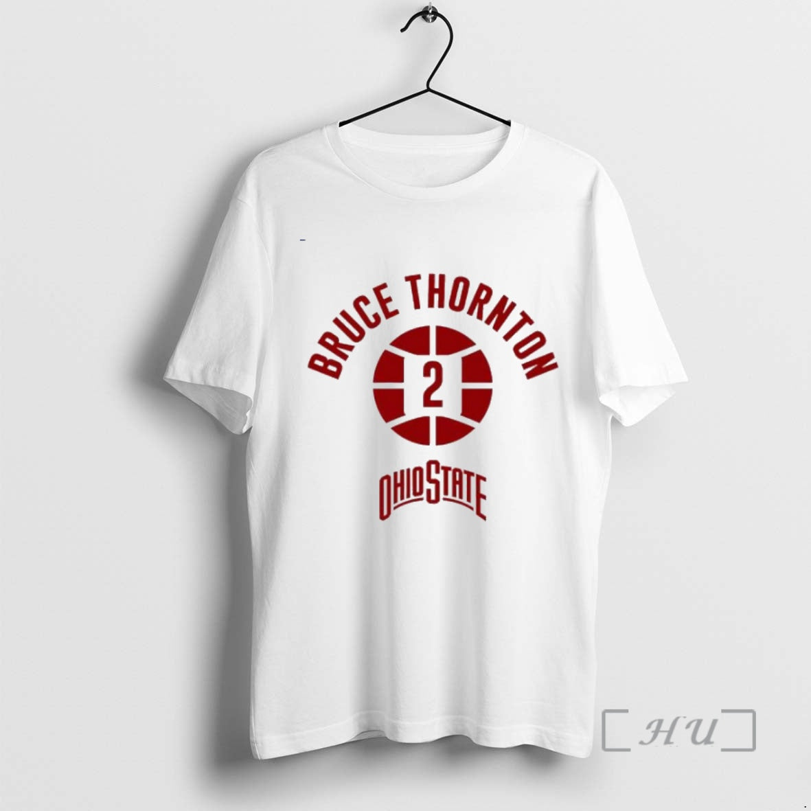 Officials Bruce Thornton Name Number Ball Ohio State Basketball Tank