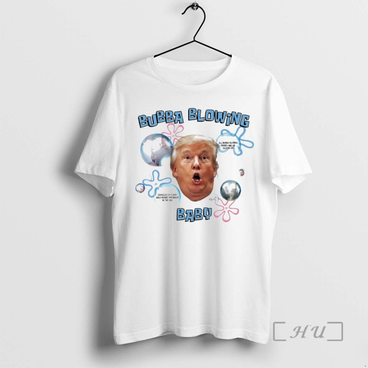 Officials Bubba Blowing Donald Trump Circle Long Sleeve Authentic