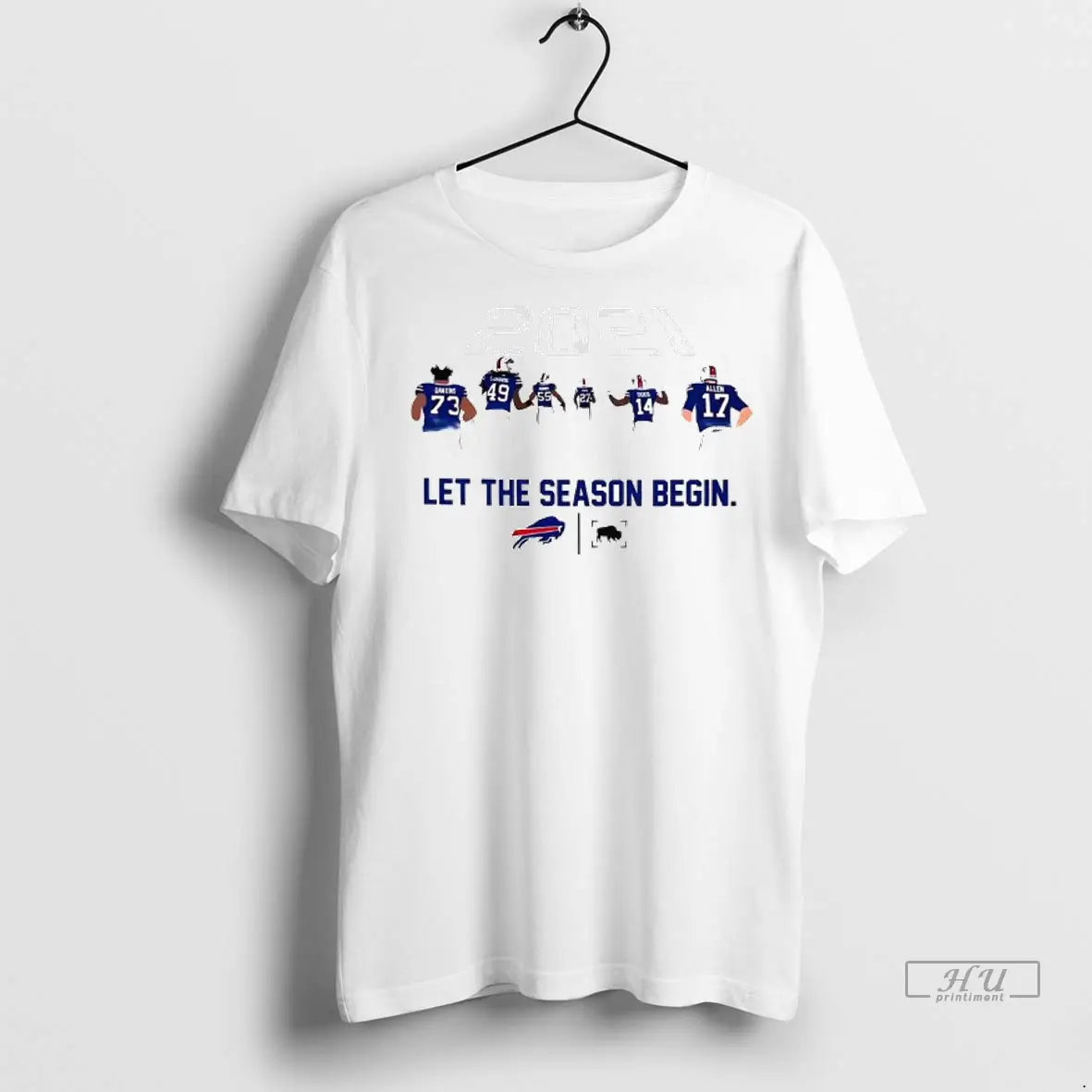 Officials Buffalo Bills 2021 Let Season Begin 1 T Shirts TShirt