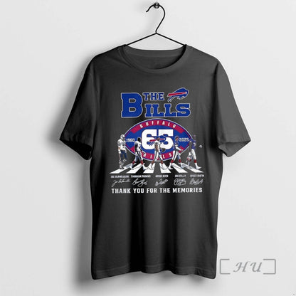 Officials Buffalo Bills 65 Seasons 1960 2025 Thank You Memories Cross