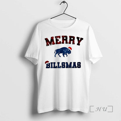 Officials Buffalo Bills Merry Billsmas Logo Mascot Long Sleeve