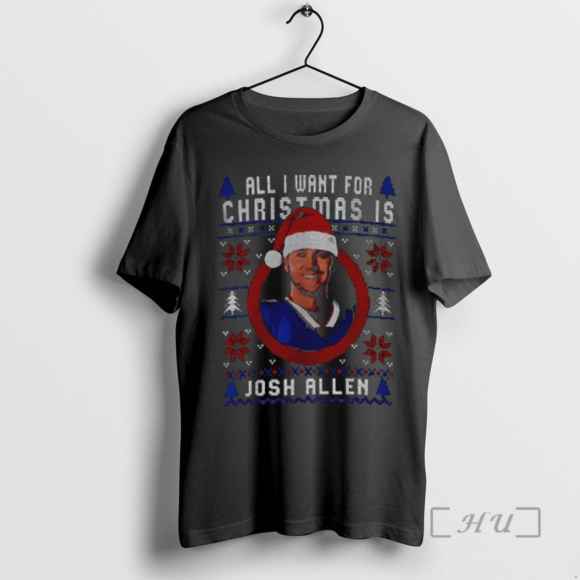 Officials Buffalo Game Day Holiday All I Want Is Josh Allen Premium
