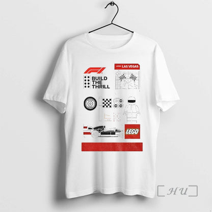 Officials Build Thrill Las Vegas Lego Tee Retro Look
