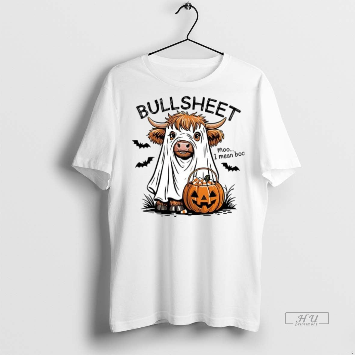 Officials Bullsheet Moo I Mean Boo Halloween Ceramic Ceramic And Dad