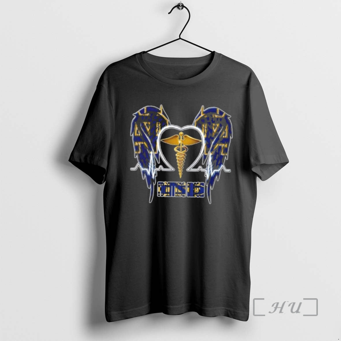 Officials Caduceus Wings Heartbeat Notre Dame Fighting Irish Football