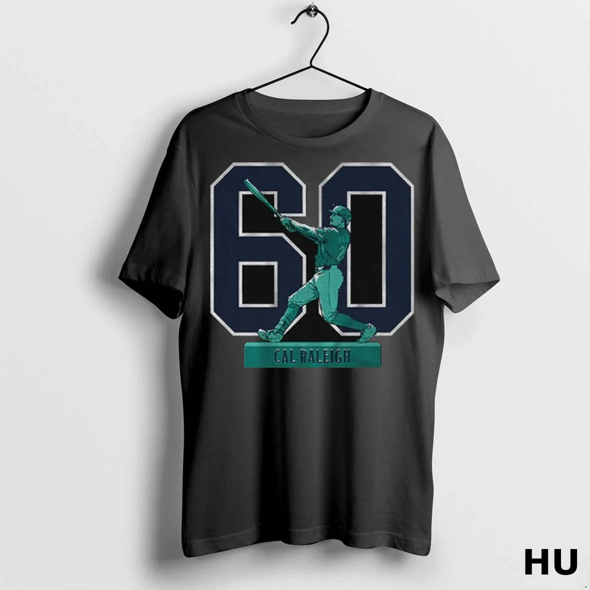 Officials Cal Raleigh Seattle Mariners Mlb Baseball Historic 60 Home