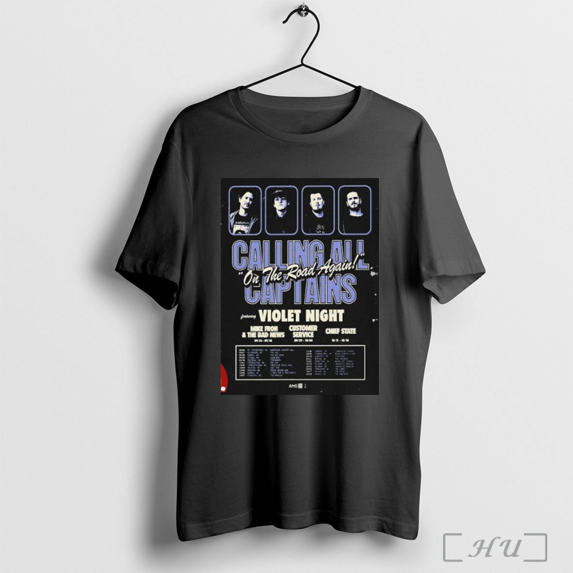 Officials Calling All Captains Road Again Tour 2025 Dates Violet