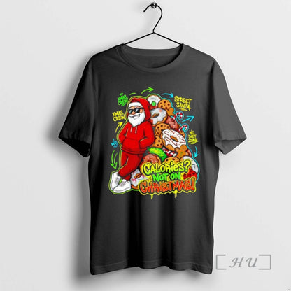 Officials Calories Not Urban Streetwear Santa Hoodie Stylish Outfit