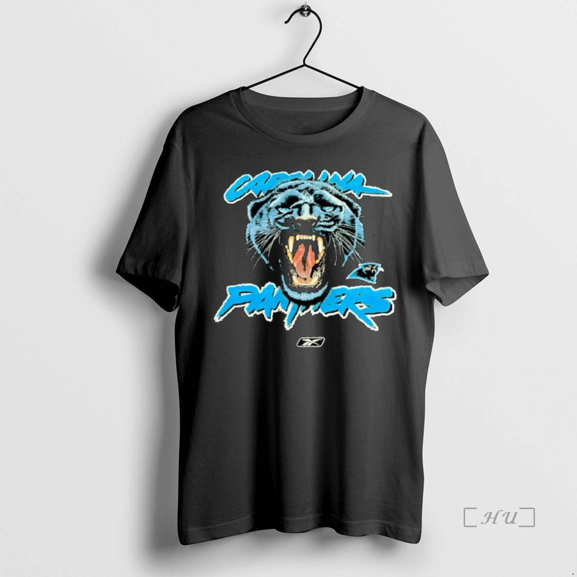 Officials Carolina Panthers Football Reebok Ornaments Tee Retro