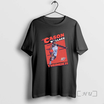 Officials Carson Wallace Oklahoma City Thunder Player Cartoon Shirt