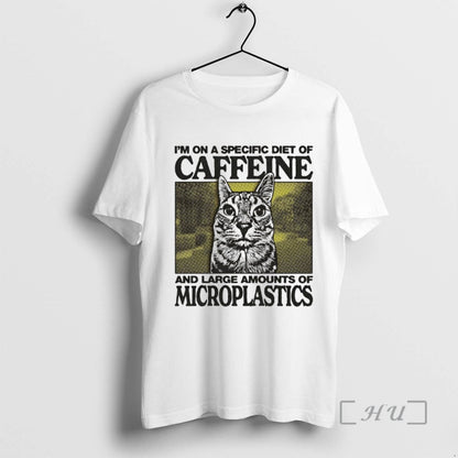 Officials Cat Im Specific Diet Caffeine Tank Top Stylish Apparel