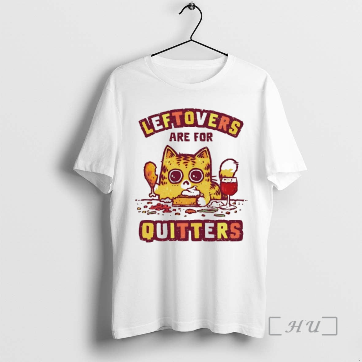 Officials Cat Leftovers Are Quitters Tank Top Authentic Fashion