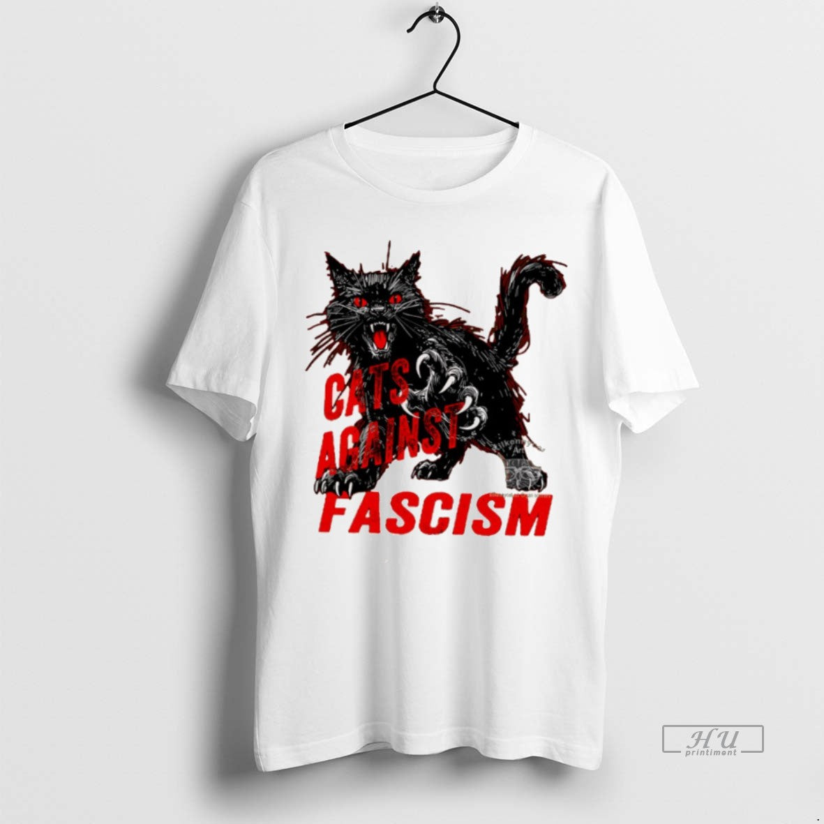Officials Cats Against Fascism Shirt Modern Merch