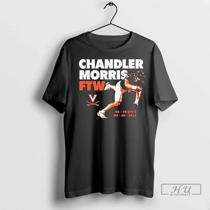 Officials Chandler Morris Ftw Moment 2025 Virginia Cavaliers T Shirts