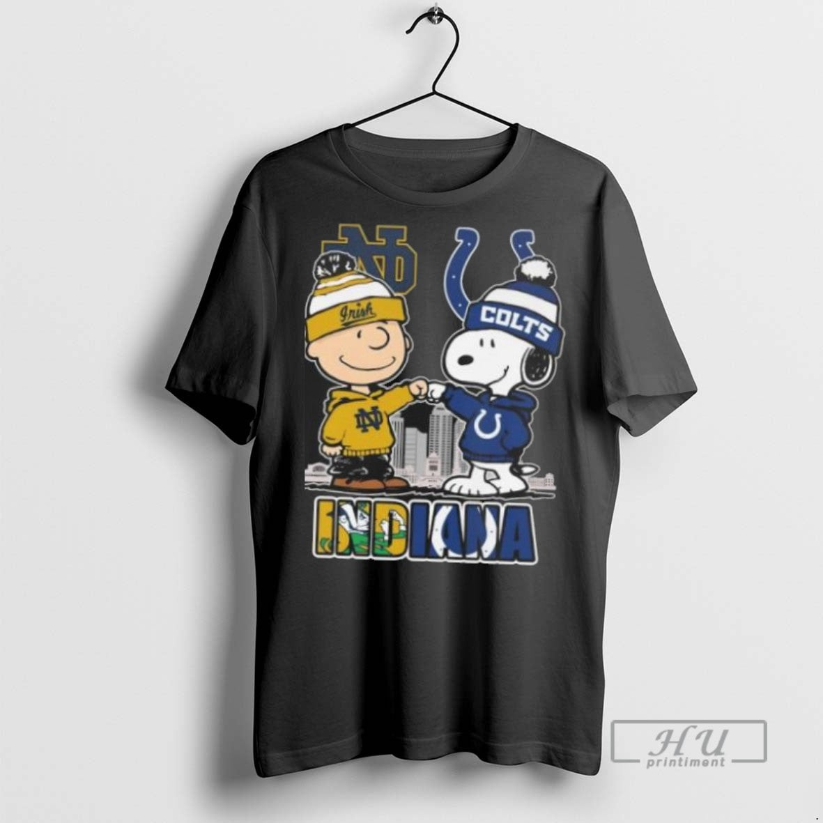Officials Charlie Brown Indiana Notre Dame Fighting Irish X Snoopy