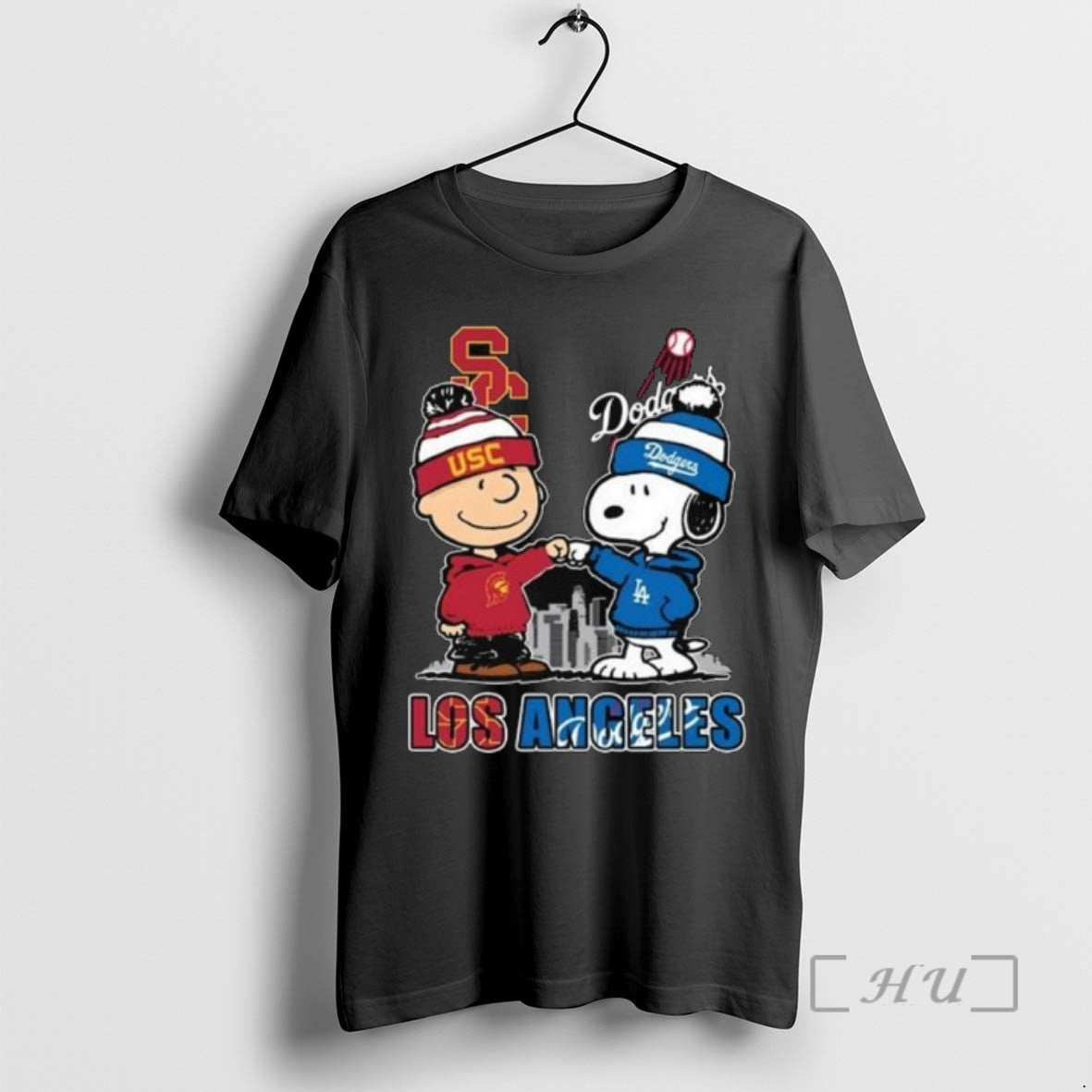 Officials Charlie Brown Usc Trojans X Snoopy Los Angeles Dodgers