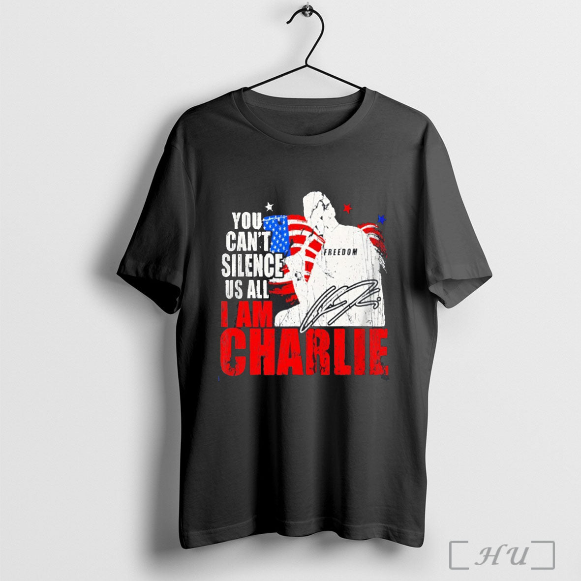 Officials Charlie Kirk Freedom You Cant Silence Us All I Am Charlie