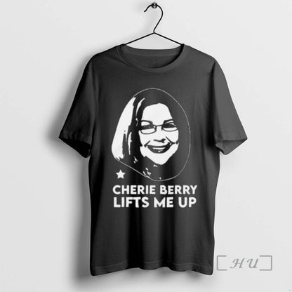 Officials Cherie Berry Lifts Me Up Circle Black Hoodie Authentic