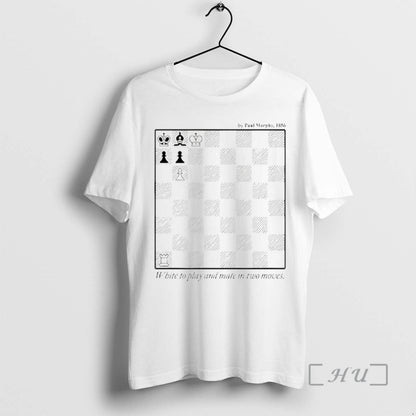 Officials Chess White To Play And Made Two Moves Long Sleeve