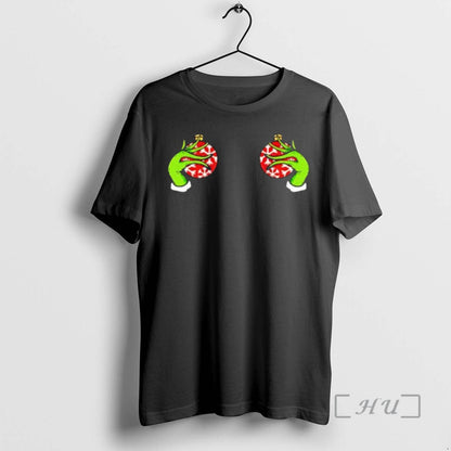 Officials Boobie Hands Grinch Hoodie Modern Merch