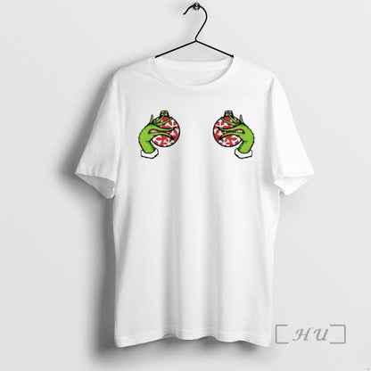 Officials Grinch Boobie Meme Long Sleeve Elegant Design