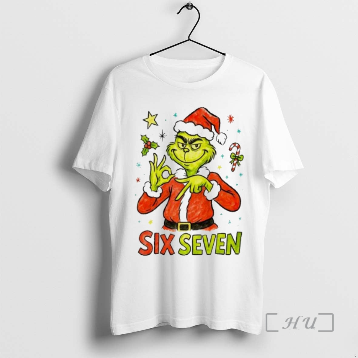 Officials Six Seven Grinch 2025 Tee Trendy Merch