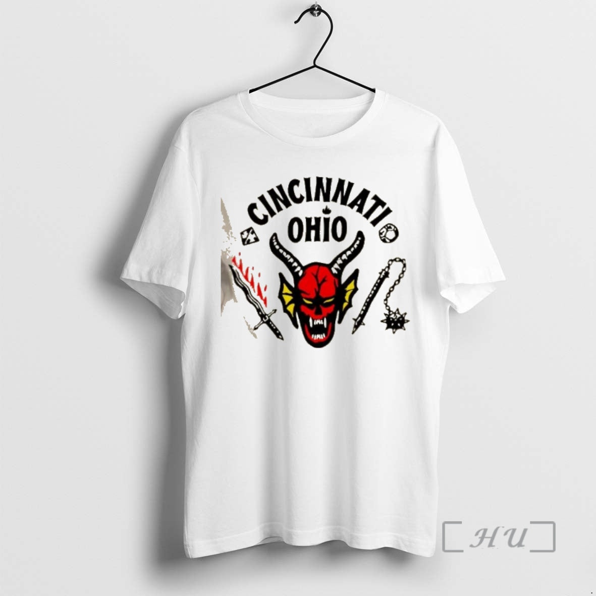 Officials Cincinnati Hellfire Red Devils Shirt Elegant Gift