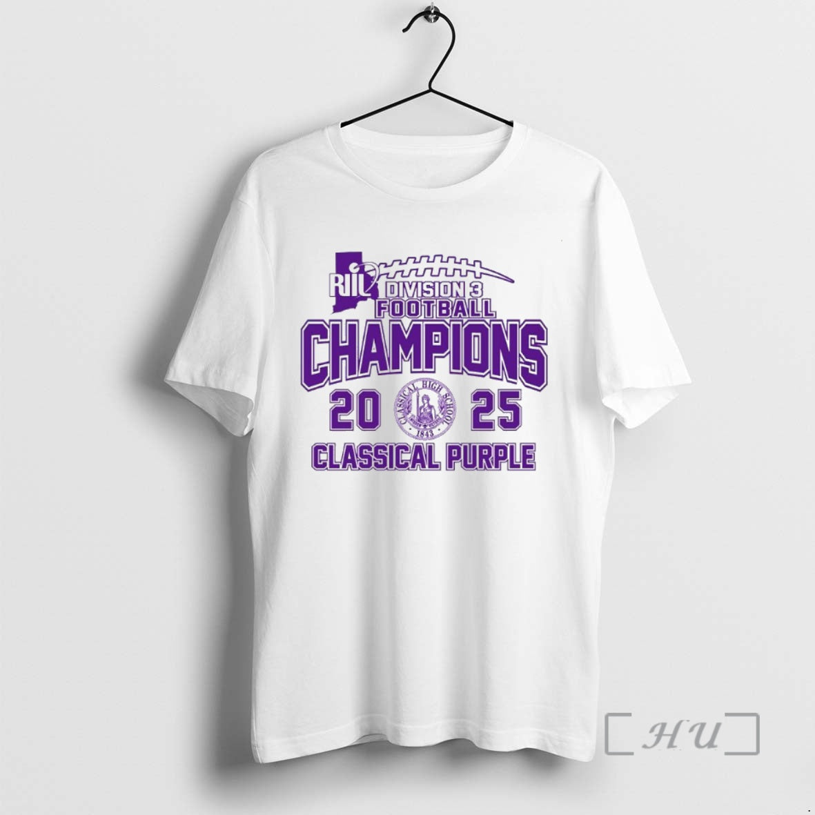 Officials Classical Purple 2025 Riil Division 3 Football Champions
