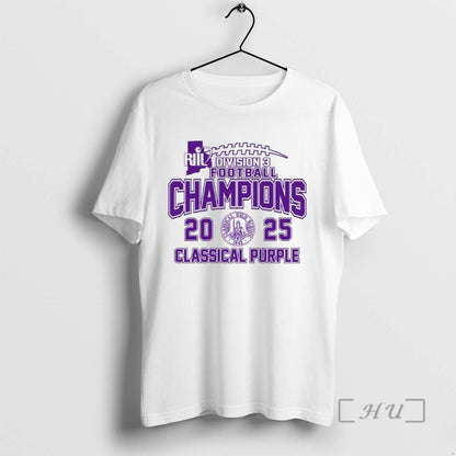 Officials Classical Purple 2025 Riil Division 3 Football Champions