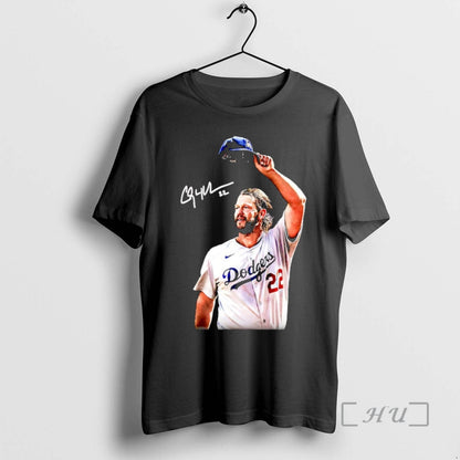 Officials Clayton Kershaw Los Angeles Dodgers Farewell Signature