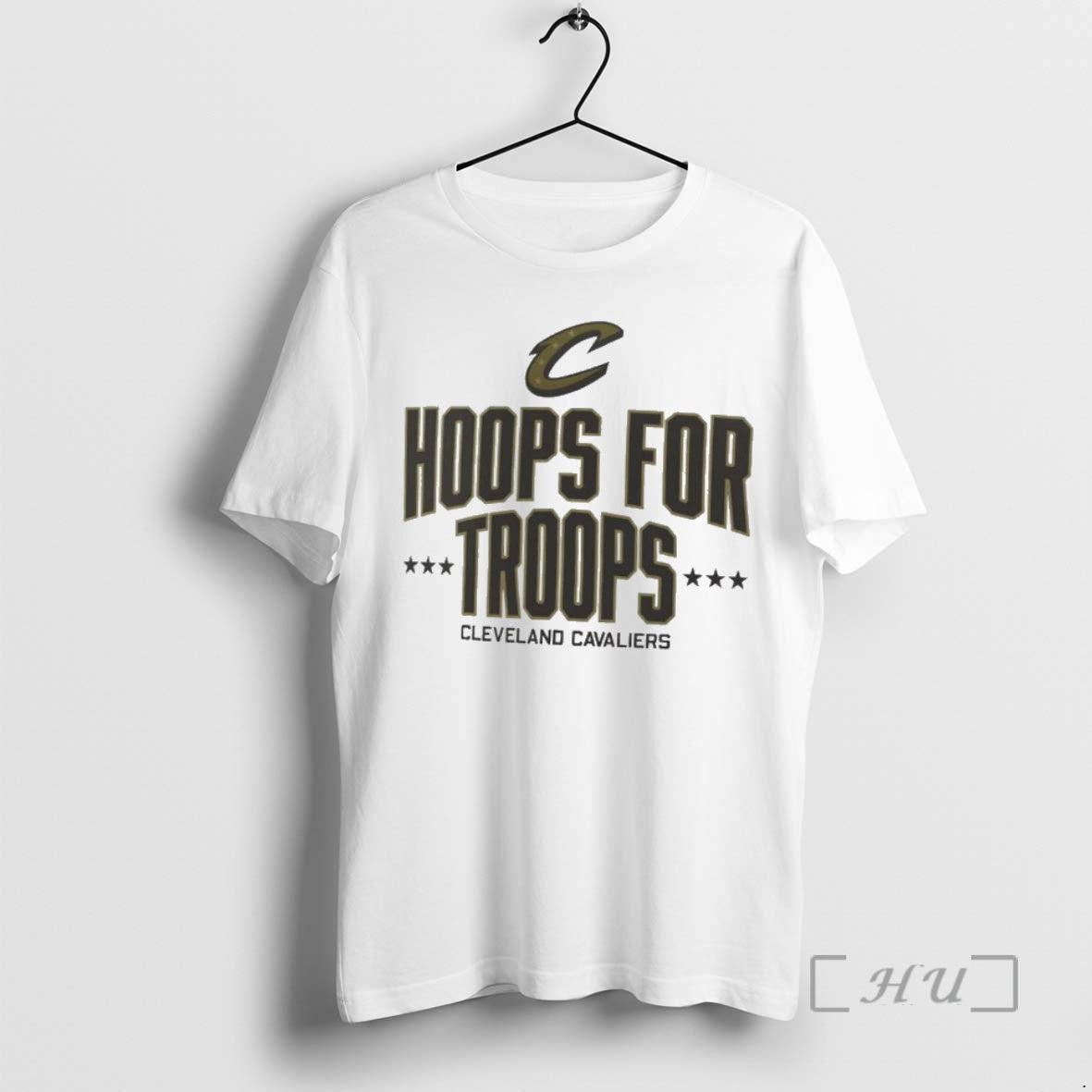 Officials Cleveland Cavaliers Hoops Troops Sweatshirt Stylish Look