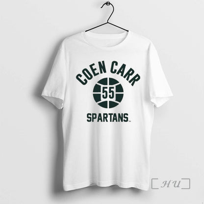 Officials Coen Carr Name Number Ball Michigan State Basketball Hoodie