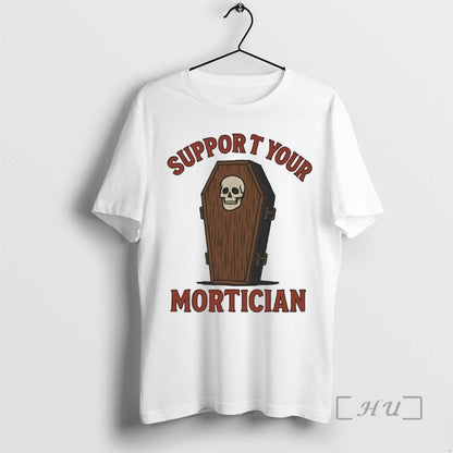 Officials Coffin Support Your Mortician Tank Top Classic Look