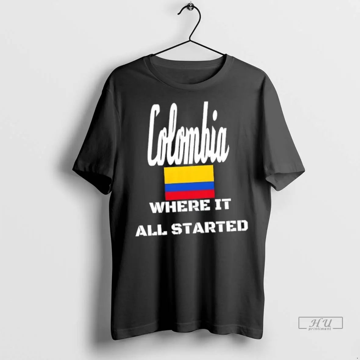 Officials Colombia Where It All Started T Shirts Tank Top Classic