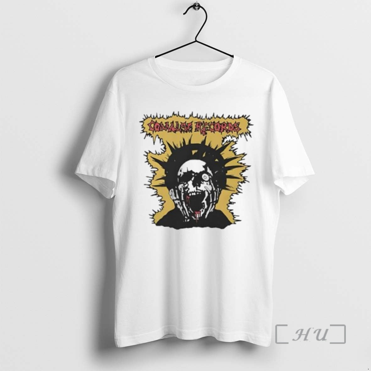 Officials Convulse Records Skull Shirt Trendy Gift