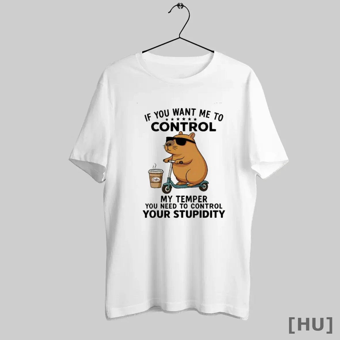 Officials Capybara Riding Scooter If You Want Me To Control My Temper